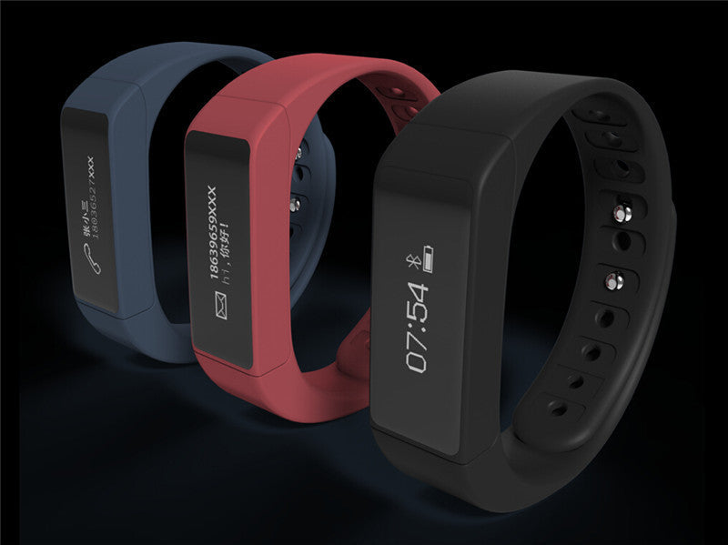 Band Fitness Tracker Clock Anti-lost